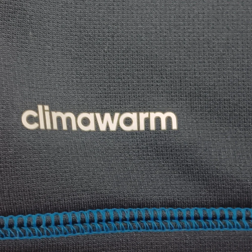 Adidas Dallas Mavericks NBA Climawarm Mens XL Navy Blue Pullover Sweatshirt